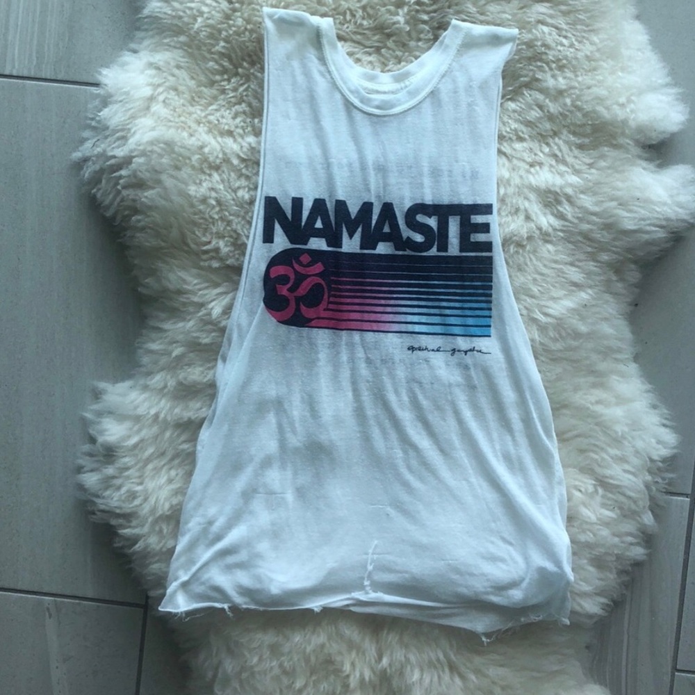 Namaste Spiritual Gangster tank top